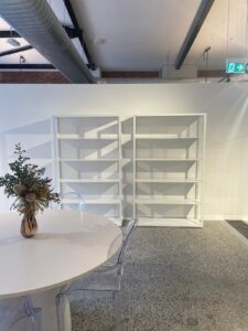 Shelves for hire sydney Fashion rack hire