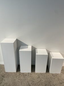 Fashion plinth hire sydney